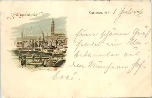 Hamburg - Litho -472878