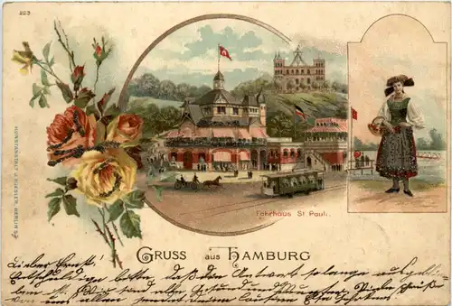 Hamburg - Litho -472918