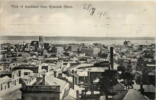 Auckland from Symonds Street - New Zealand -472938