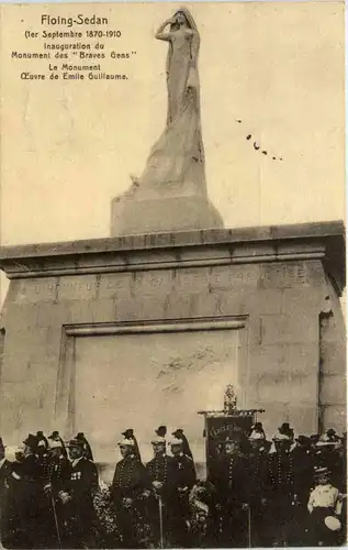 Floing-Sedan - Le Monument - Feldpost Kranken-Transport Abteilung -473660