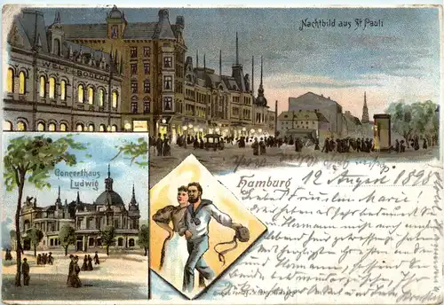 Hamburg - Litho -472792