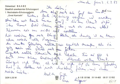 Gruss aus Baabe - Rügen -470990