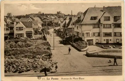 La Panne - Avenue du Mont Blanc -473720