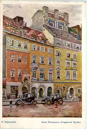 Stara Warszawa - Fragment Rynku -473078