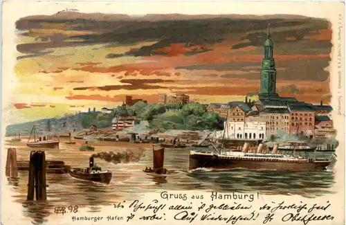 Hamburg - Litho -472820