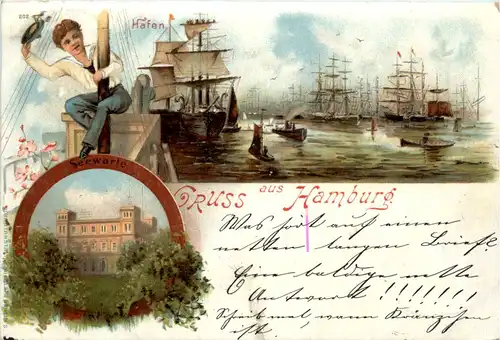 Hamburg - Litho -472840