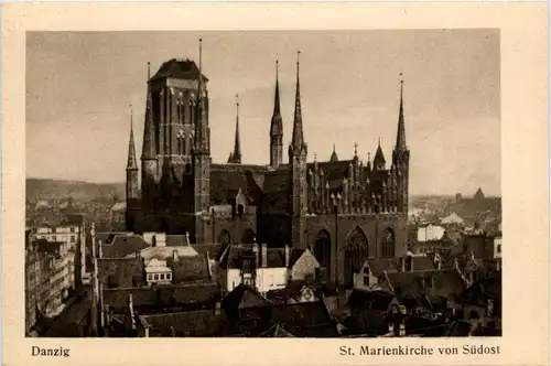 Danzig - St. Marienkirche -473198