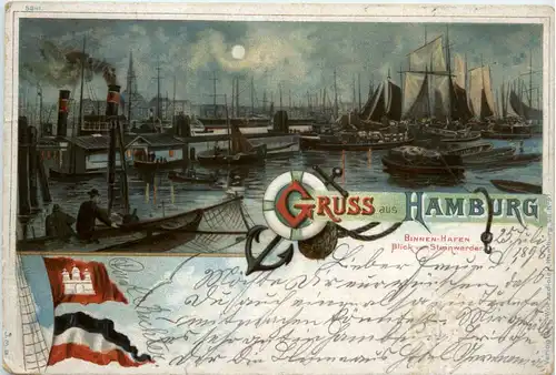 Hamburg - Litho -472860