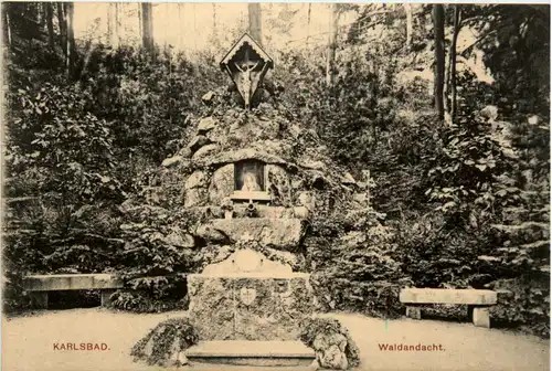 Karlsbad - Waldandacht -473218
