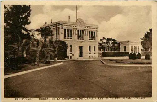 Port Said - Bureau de la Compagnie du Canal -448818