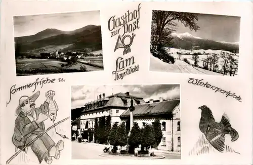 Lam, Bayr. Wald, Gasthof zur Post -361796
