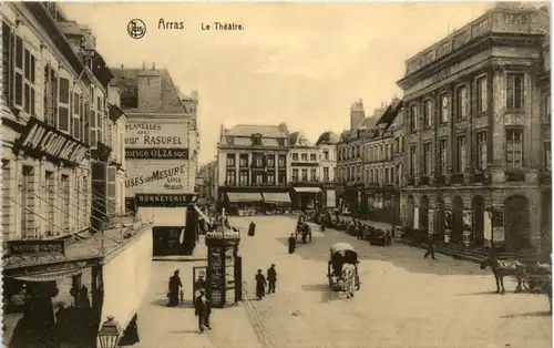 Arras - Le Theatre - Feldpost Festungs-Proviantamt Antwerpen -471314