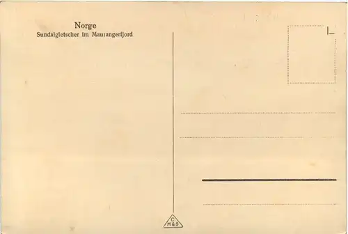 Sundalgletscher im Maurangerfjord -473378