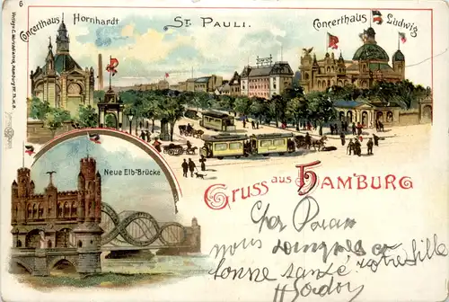 Hamburg - Litho -472854