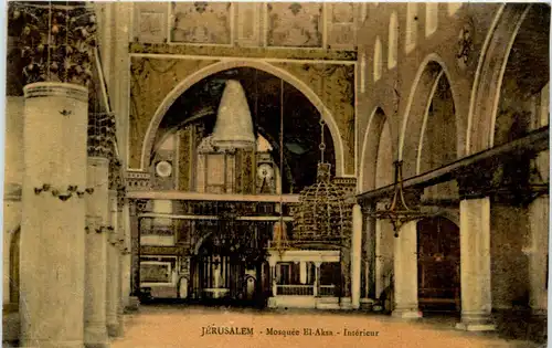Jerusalem - Mosquee El Aksa -449098