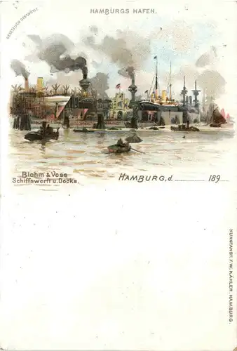 Hamburg - Litho -472856