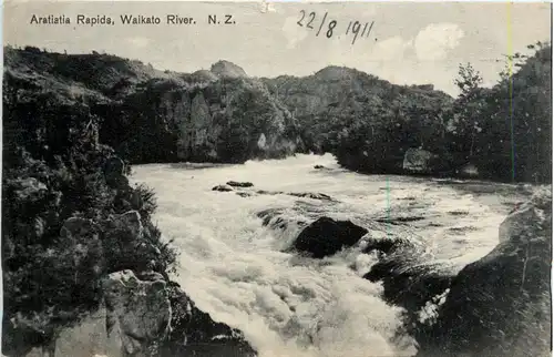 Waikato River - Aratiatia Rapids - New Zealand -472996