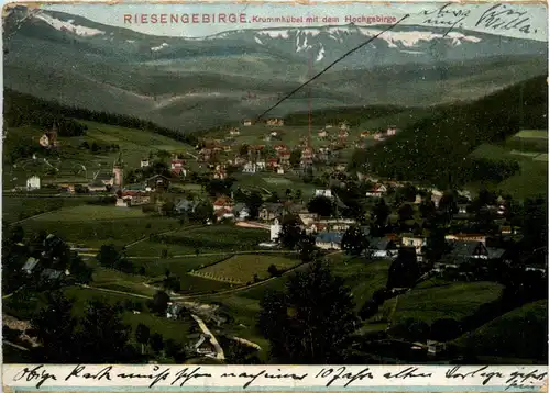 Krummhübel mit dem Hochgebirge -473274