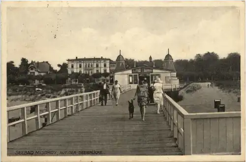 Seebad Misdroy - Auf der Seebrücke -473500