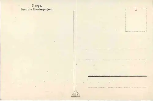 Norge - Parti fra Hardangerfjord -473394