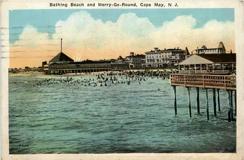 Cape May - Bathing Beach -436202