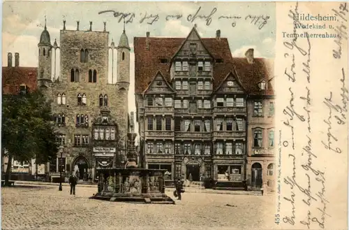 Hildesheim - Edekind und Tempelherrenhaus -471890