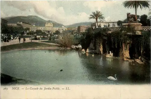Nice -La Cascade du Jardin Public -473914