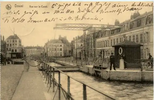 Douai - Vue sur le Canal - Feldpost -473784