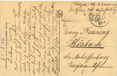 Douai - Vue sur le Canal - Feldpost -473784