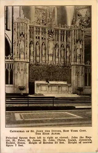 New York - Cathedral of St. John -436542