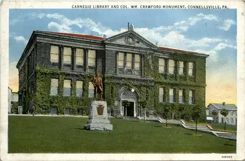 Connellsville - Carnegie Libary -436582