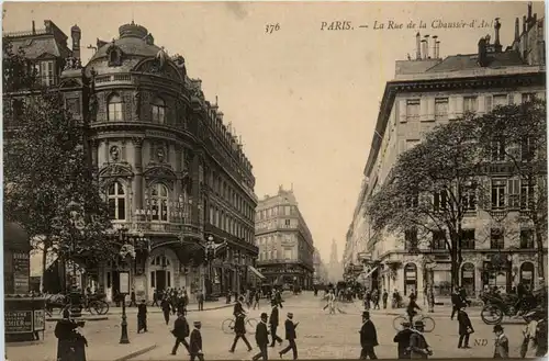 Paris - La Rue de la Chaussee d Auly -473734