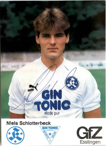 Niels Schlotterbeck - Stuttgarter Kickers mit Autogramm -474354