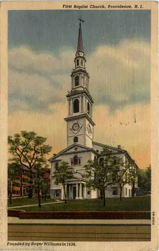 Providence - First Bapist Church -436742