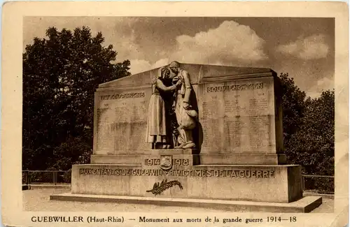 Guebwiller - Monument aux morts -474176