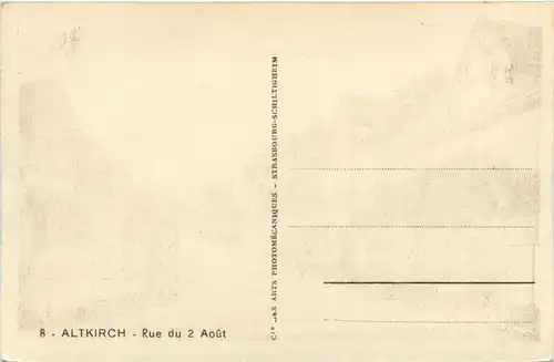 Altkrich - Rue du 2 Aout -474196