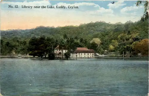 Ceylon - Library near the Lake Kandy -474588