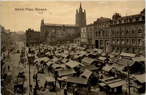 Norwich - Market Place -475358