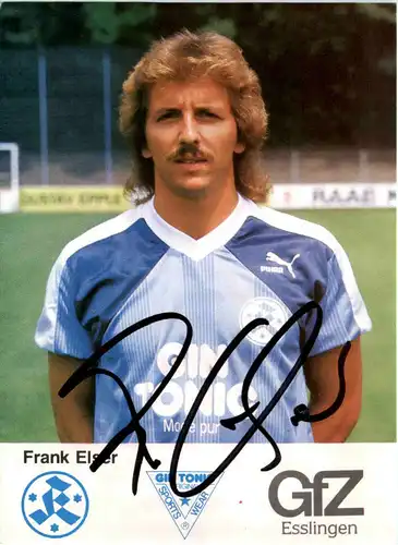 Frank Elser - Stuttgarter Kickers mit Autogramm -474364