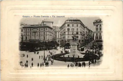 Genova - Piazza Corvetto e Via Assarotti -474648