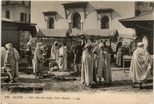 Alger - Petit Marche arabe -474668