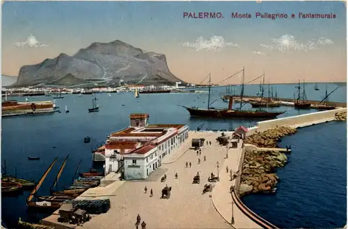 Palermo - Monte Pellegrino e l antemurale -474656