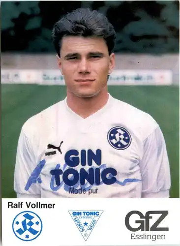 Ralf Vollmer - Stuttgarter Kickers mit Autogramm -474352