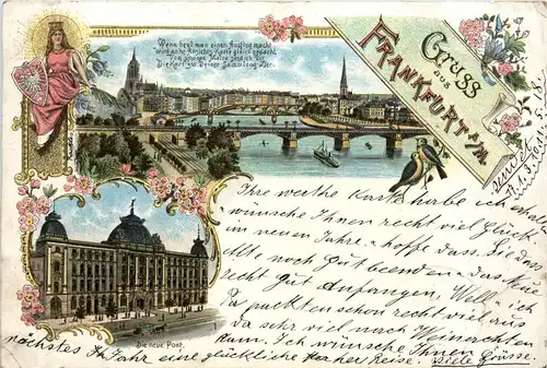 Gruss aus Frankfurt - Litho -437236