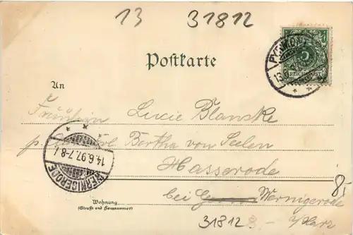 Gruss aus Bad Pyrmont - Litho -437296