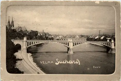 Basel - Werbekarte Suchard -474968