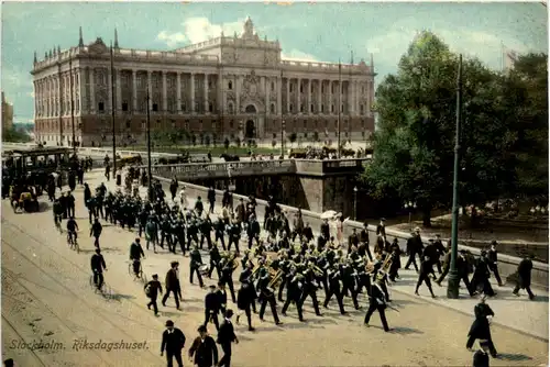 Stockholm - Riksdagshuset -474988