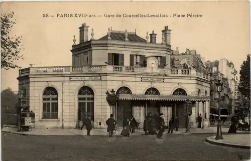 Paris XVII - Gare de Courcelles Levallois -475194