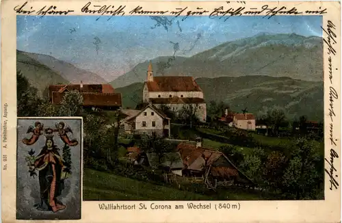St. Corona am Wechsel - Luna Karte -474976