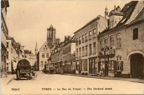Ypres - La Rue du Verger -474904